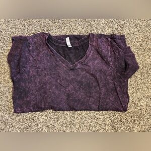 Women’s Purple Acid Top